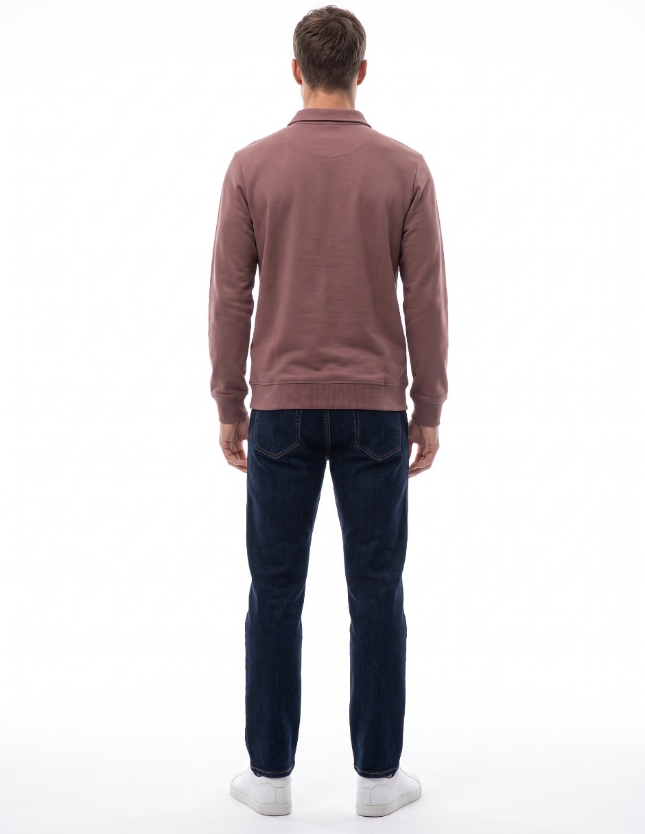 Suéter cuello V para hombre 2