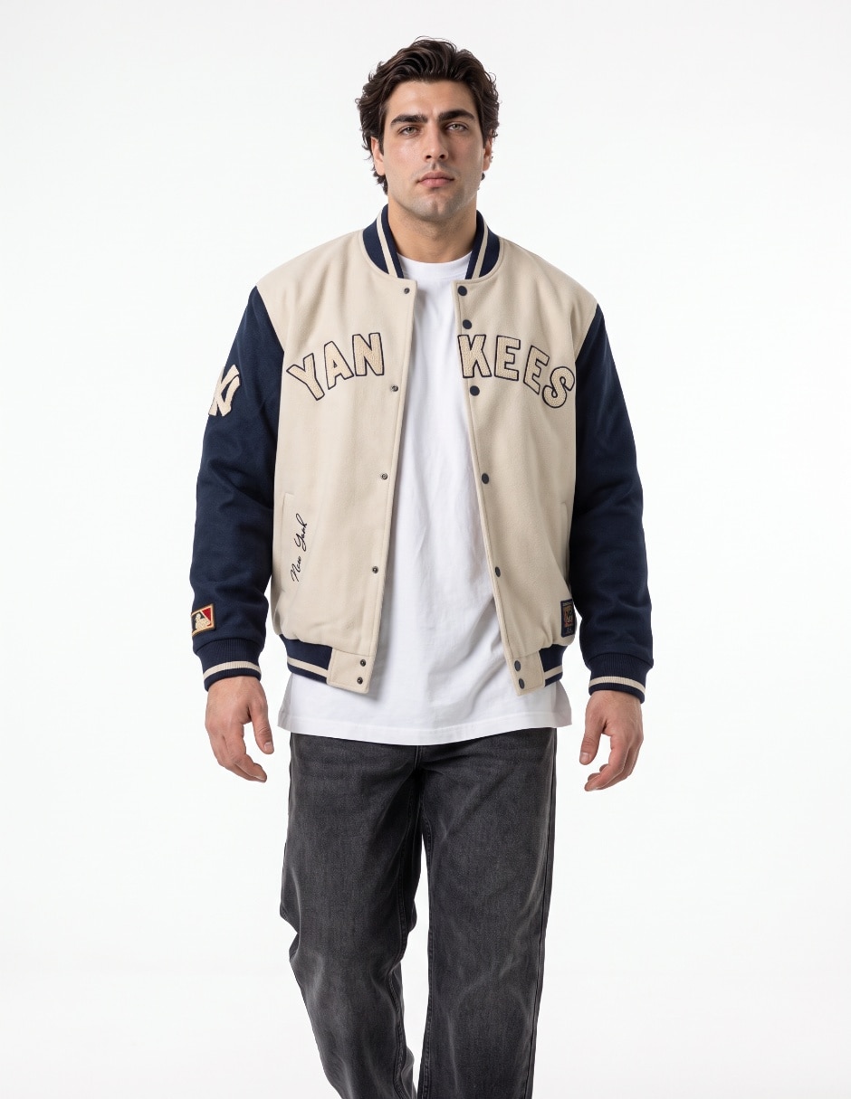 Chamarra beisbolera para hombre Chamarra beisbolera para hombre