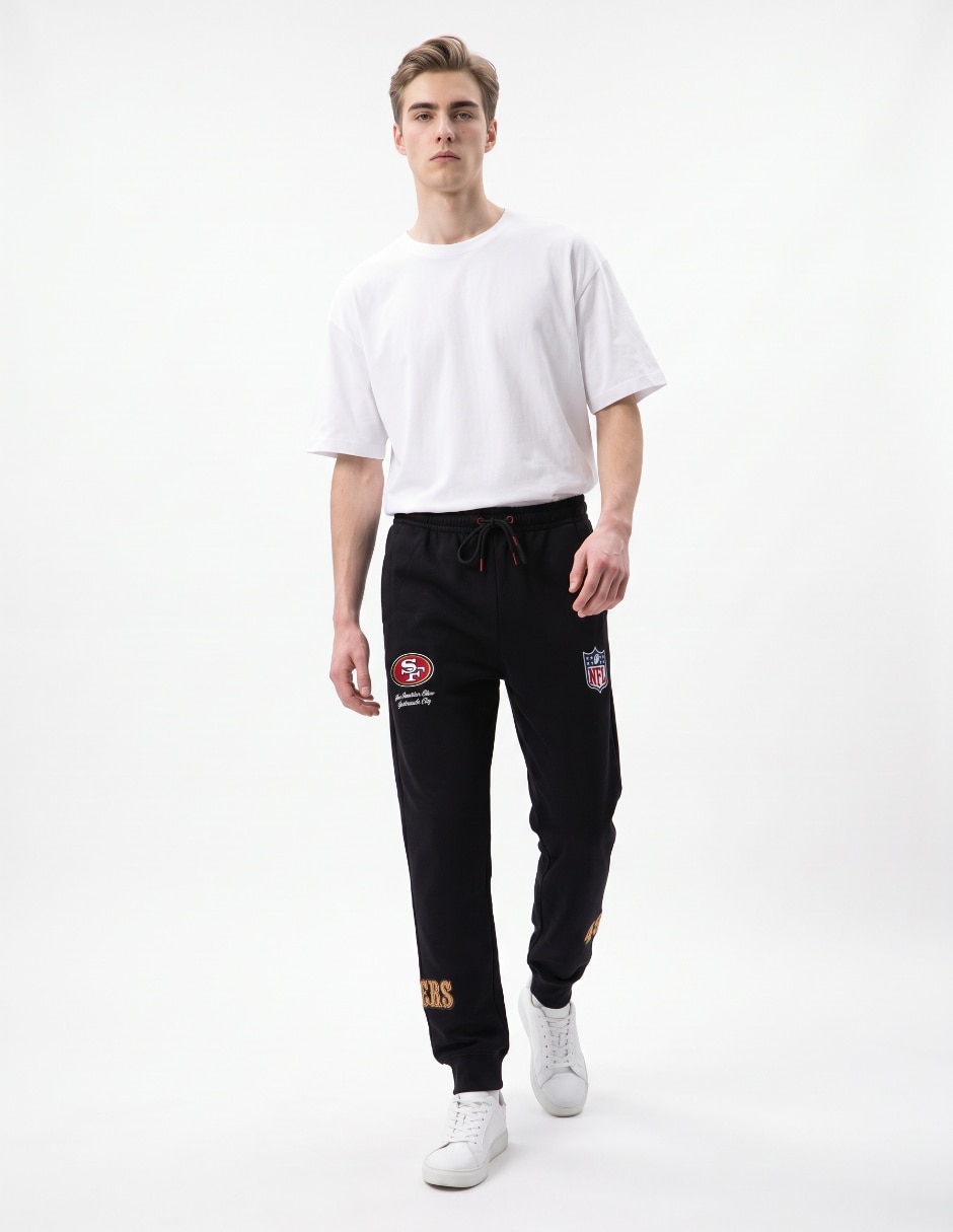 Pants 49ERS con elástico para hombre 4