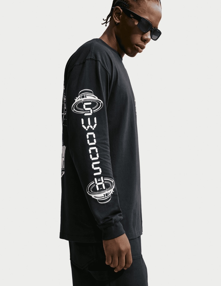 Playera u nsw tee lse ls lofi sounds cuello redondo para hombre 4