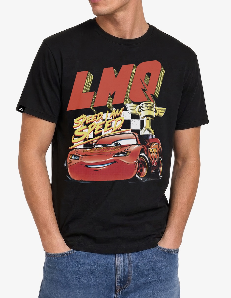 Playera Cars Forever Fast cuello redondo para hombre 3