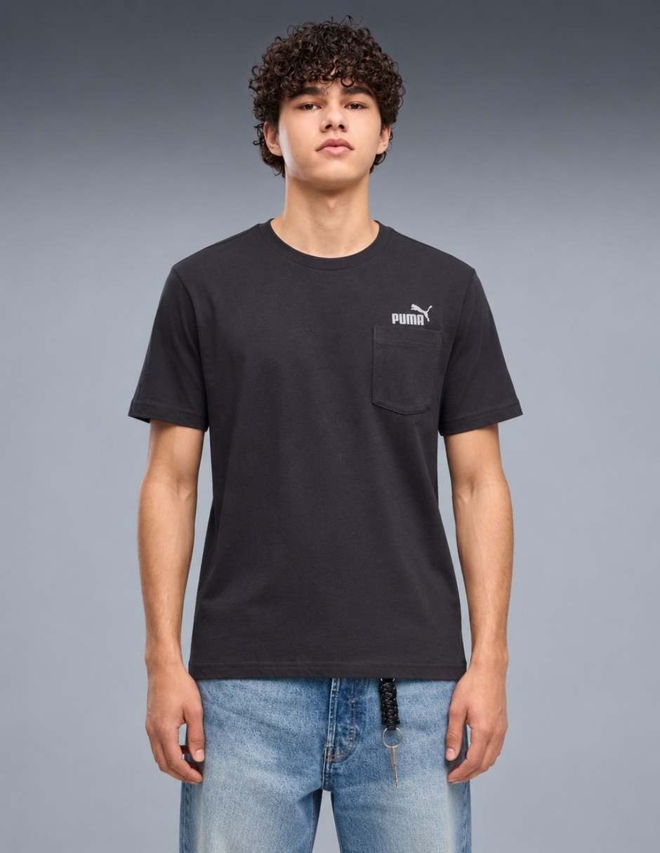Playera cuello redondo para hombre