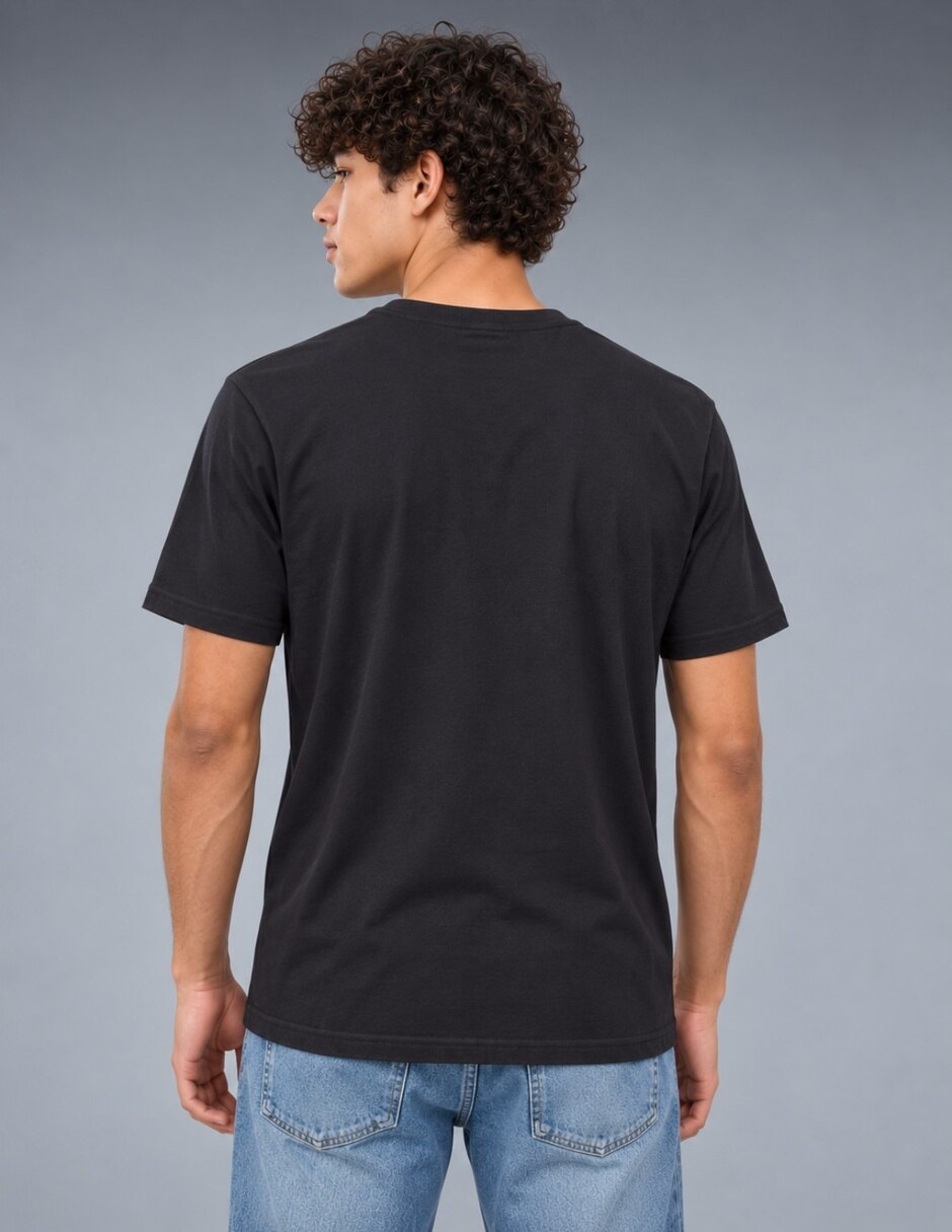 Playera cuello redondo para hombre