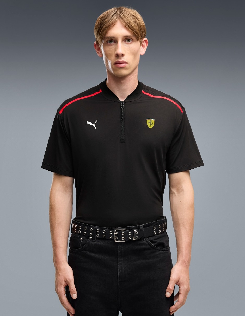 Playera tipo polo ferrari premium para hombre Playera tipo polo ferrari premium para hombre