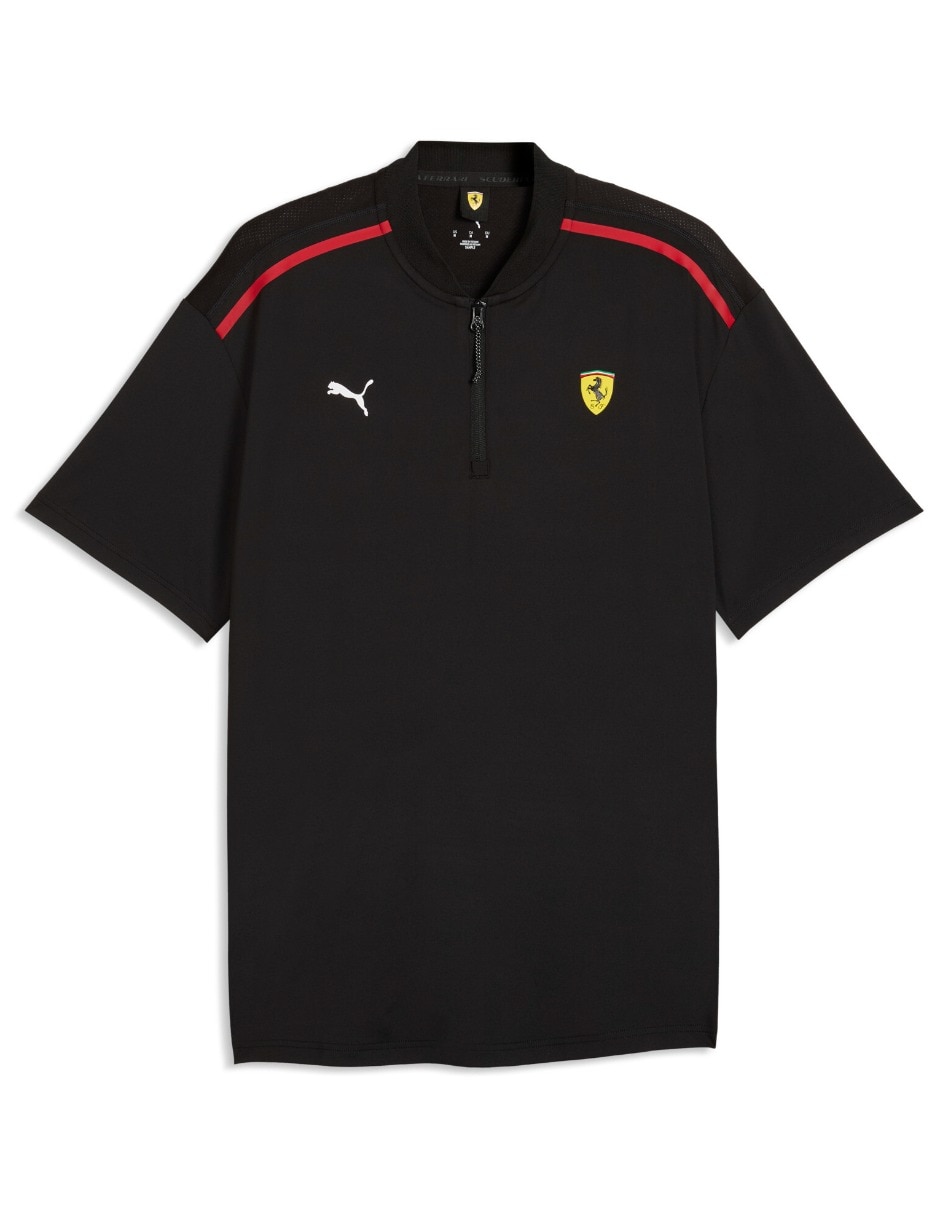Playera tipo polo ferrari premium para hombre 5