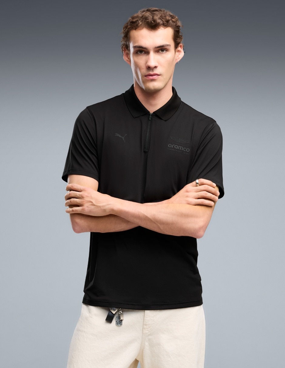 Playera tipo polo amf1 cloudspun para hombre