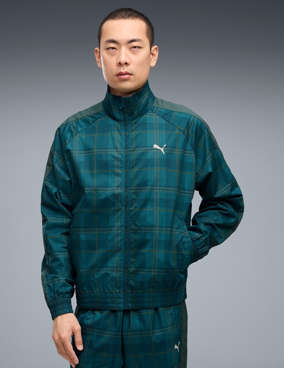 Chamarra casual de algodón con bolsillos para hombre Chamarra casual de algodón con bolsillos para hombre