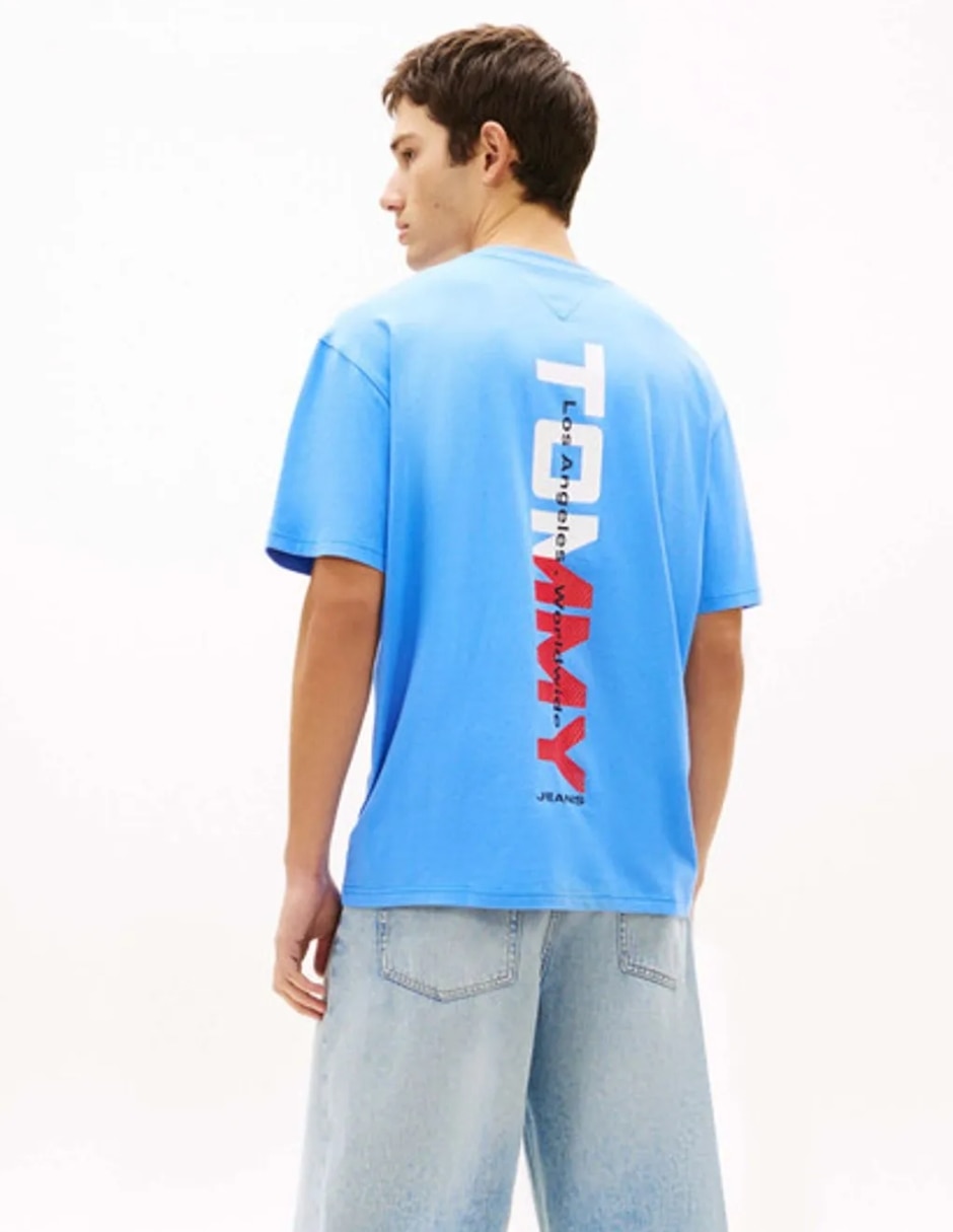 Playera cuello redondo para hombre
