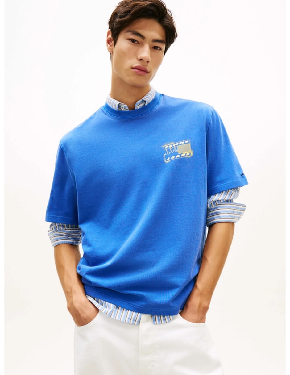 Playera cuello redondo para hombre Playera cuello redondo para hombre