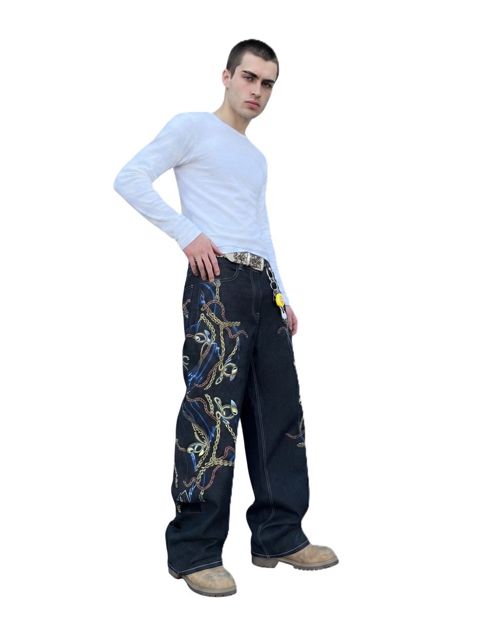 Jeans baggy para hombre 4