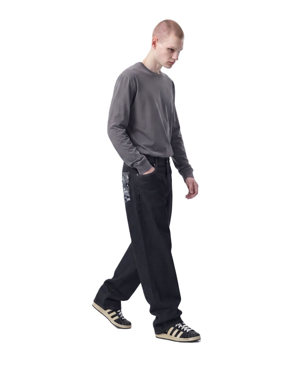 Jeans baggy para hombre 4