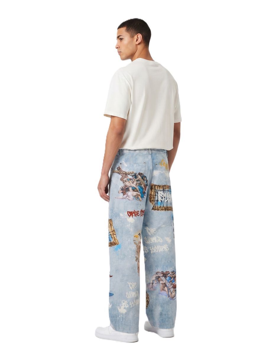 Jeans baggy para hombre 4