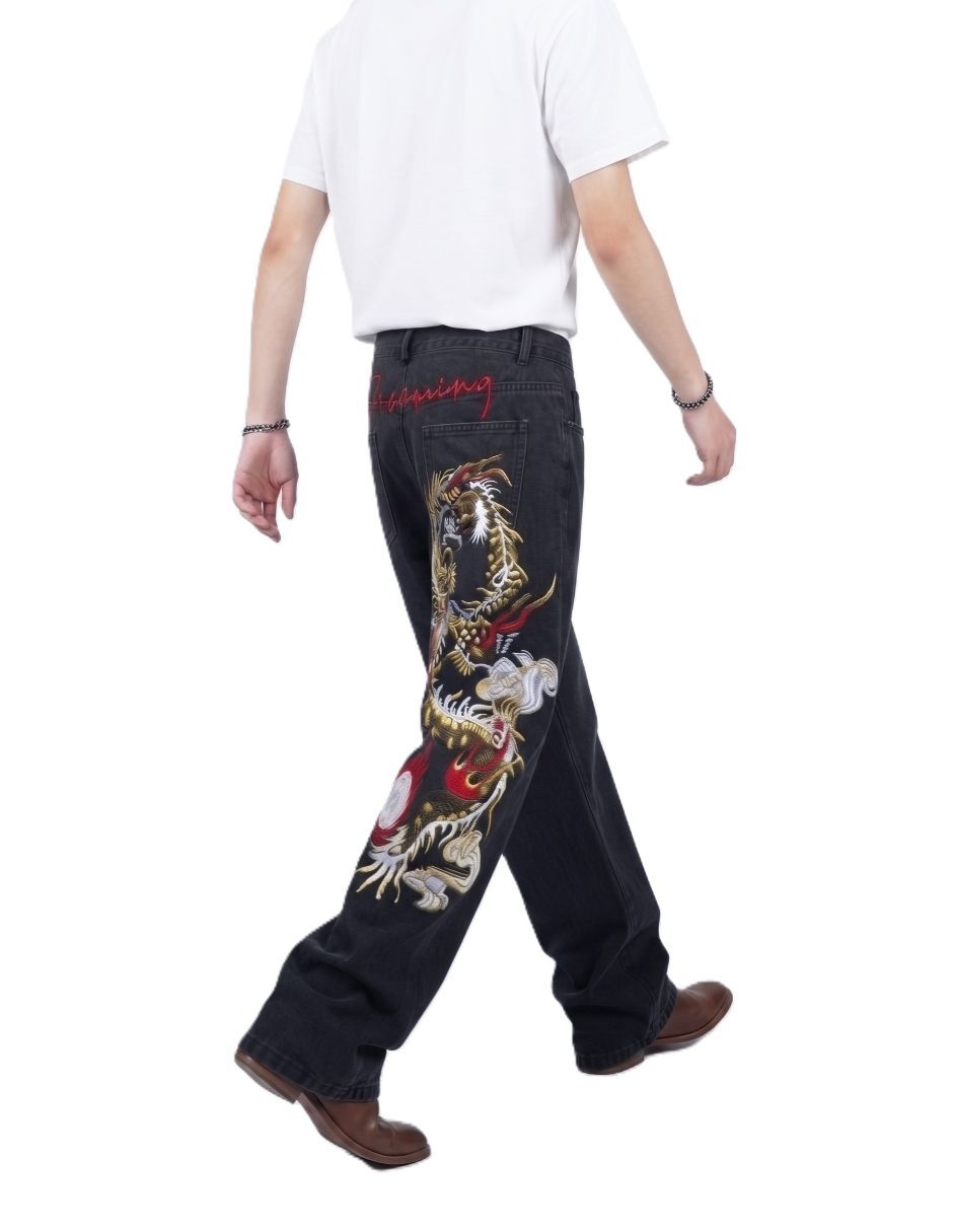 Jeans baggy para hombre 4