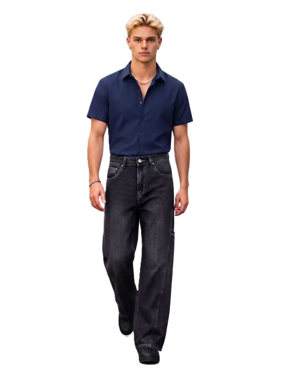 Jeans baggy para hombre 1