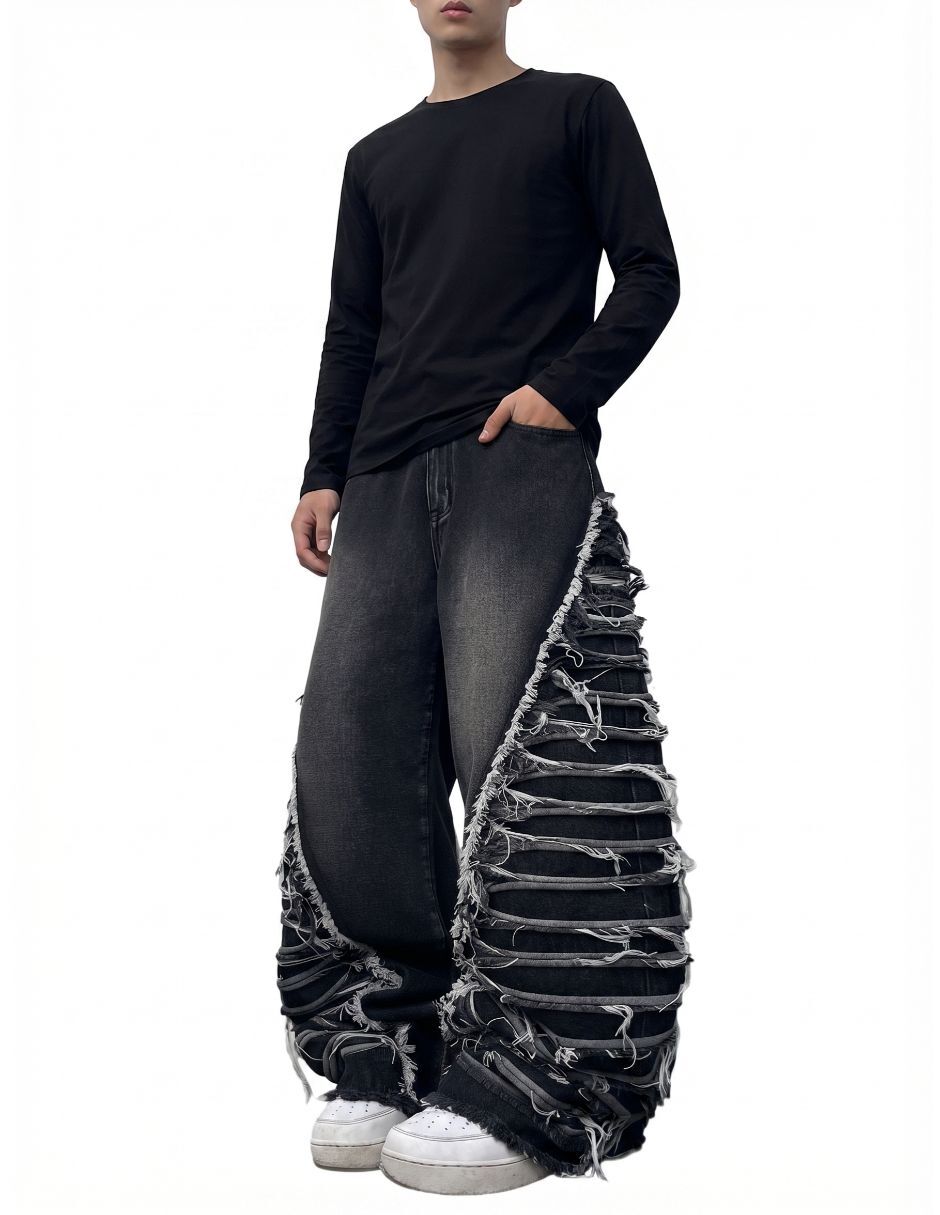 Jeans baggy para hombre 4