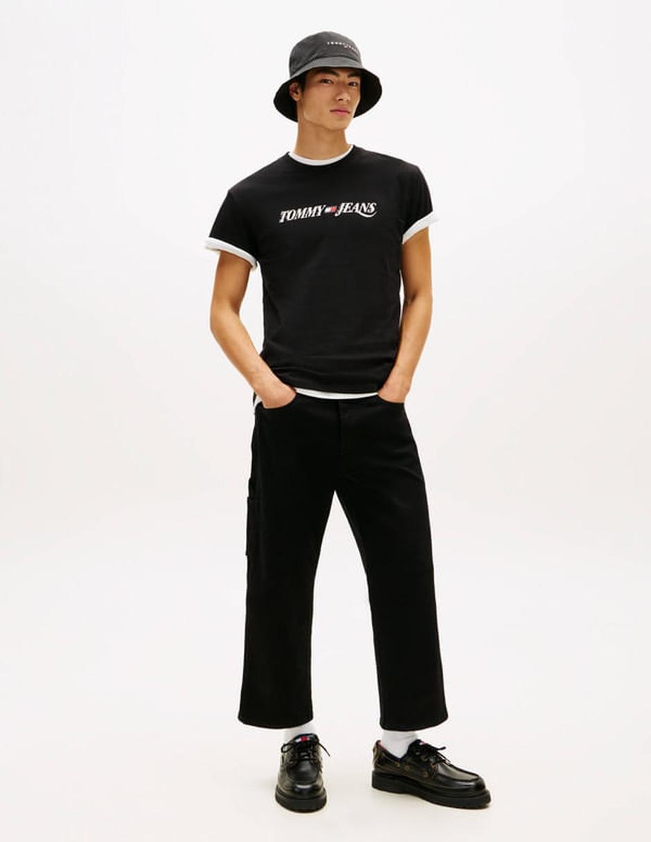 Playera Oversize cuello redondo para hombre