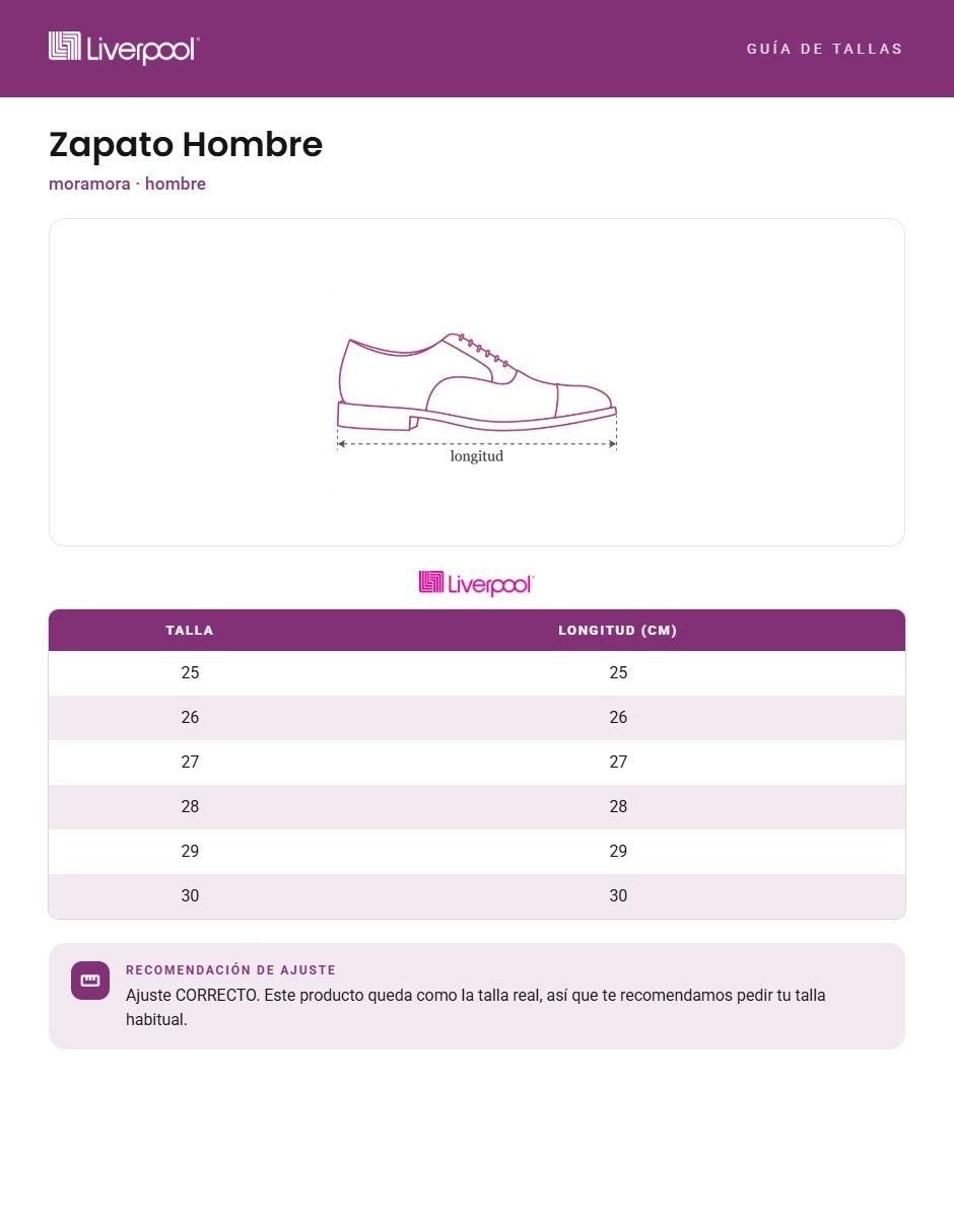 Zapato para hombre
