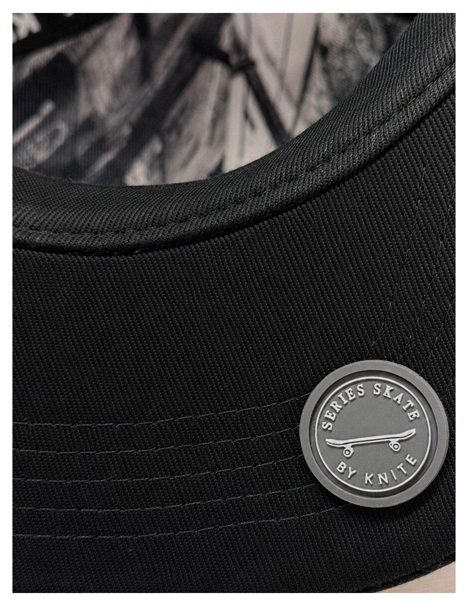 Gorra visera curva snapback para skate para hombre 7