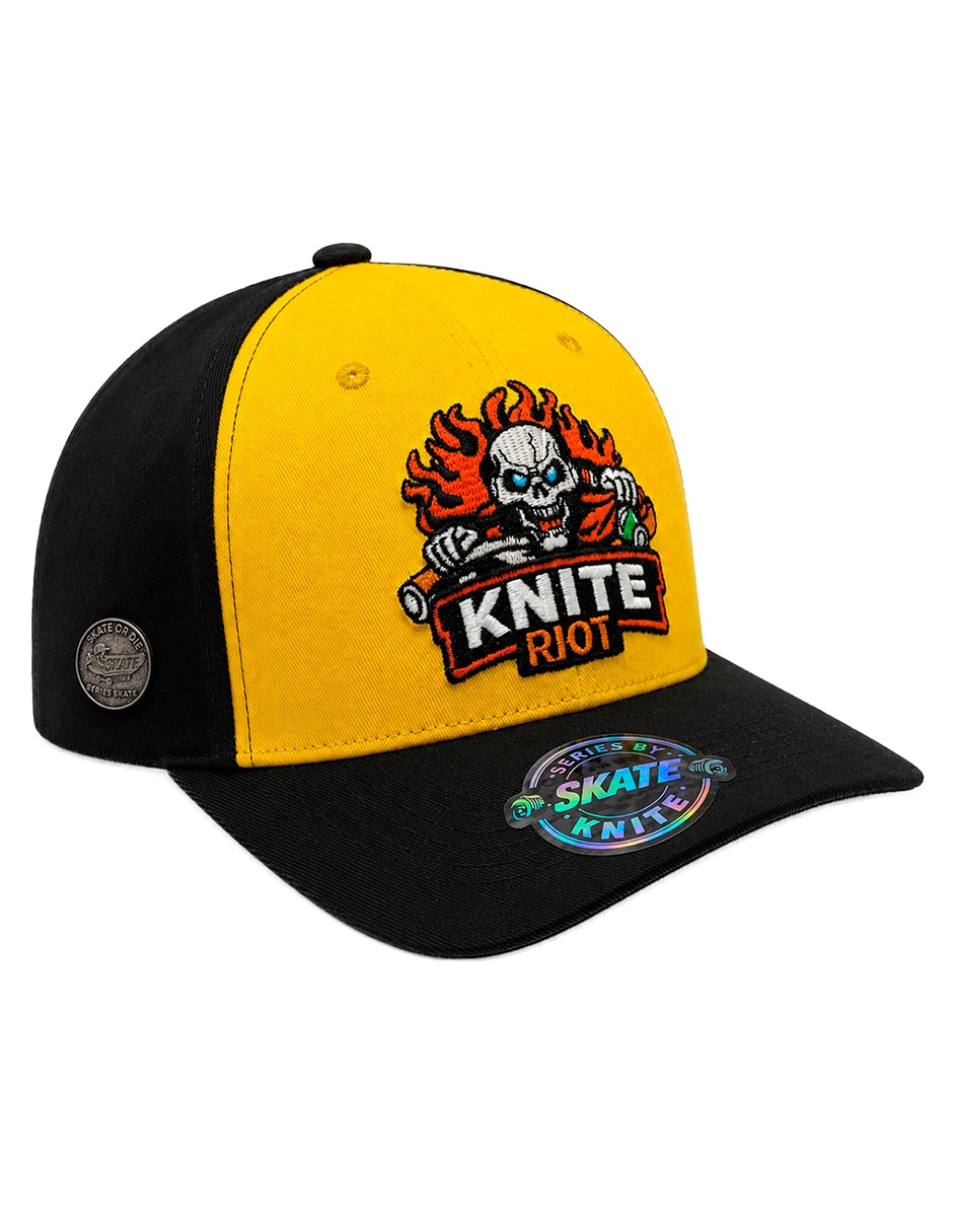 Gorra visera curva snapback para skate para hombre