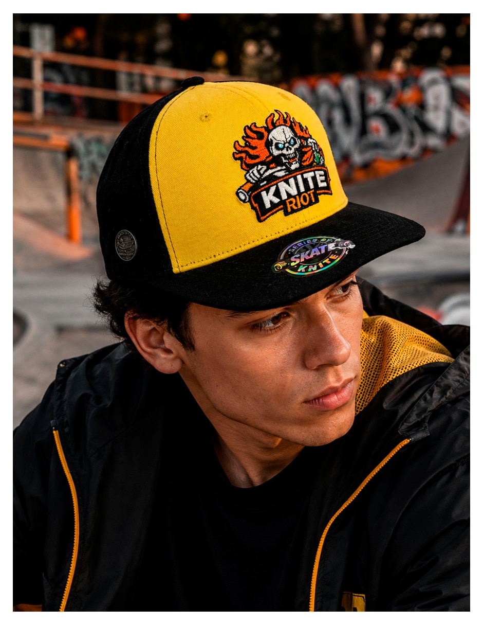 Gorra visera curva snapback para skate para hombre 8