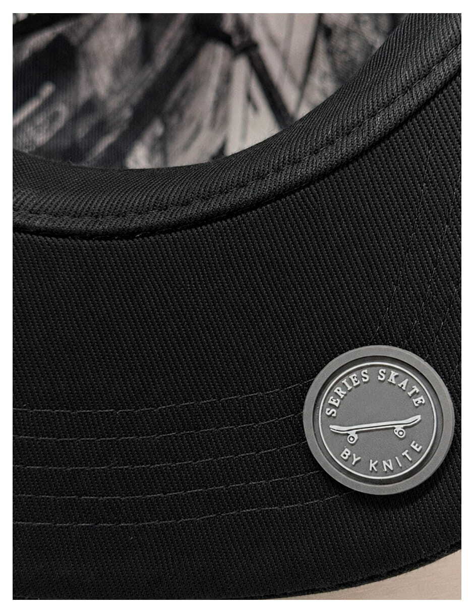 Gorra visera curva snapback para skate para hombre 7