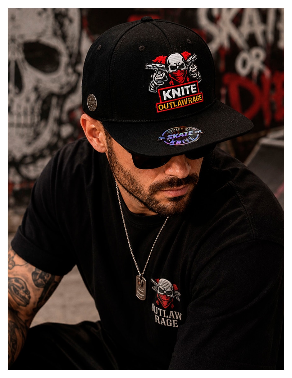 Gorra visera curva snapback para skate para hombre 8