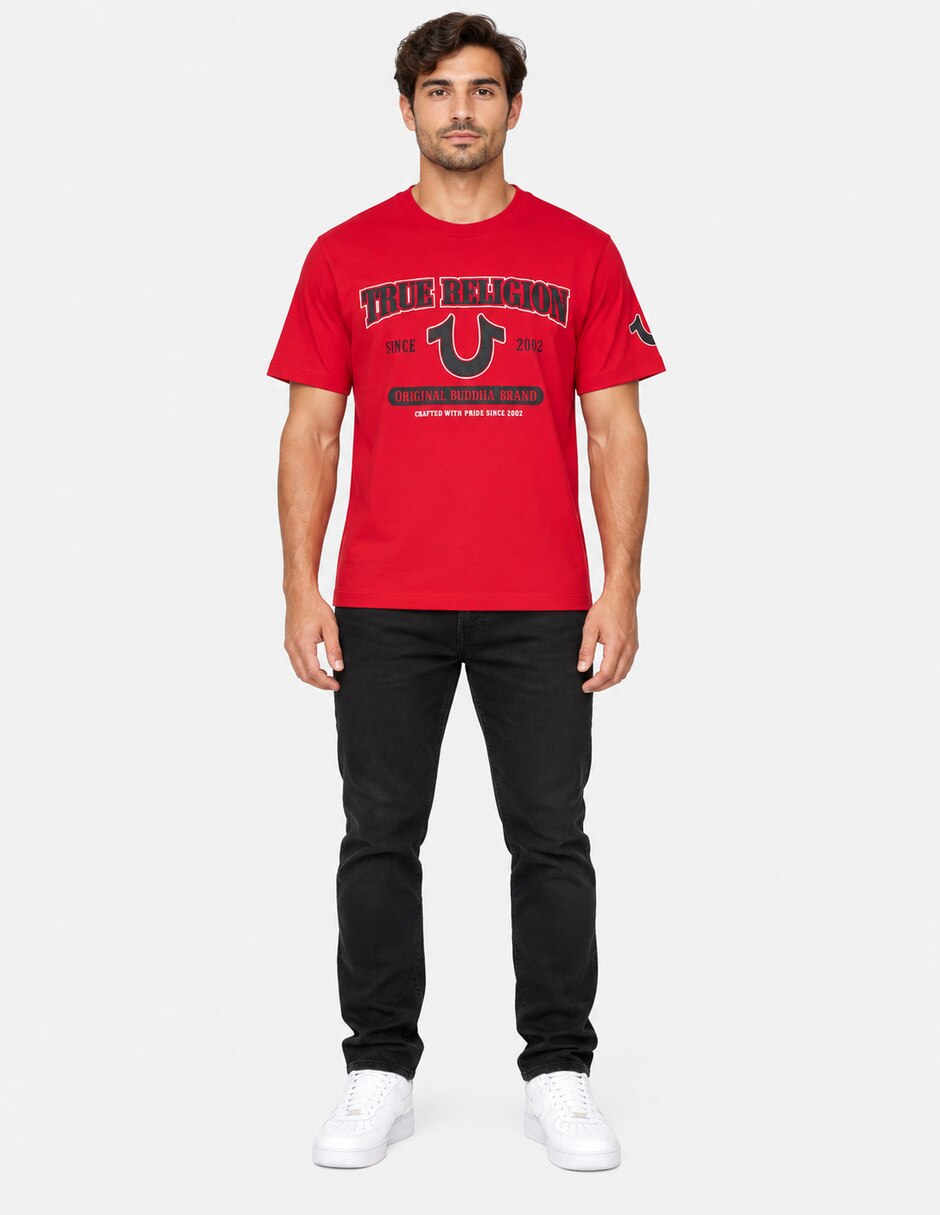 Playera cuello redondo para hombre 5