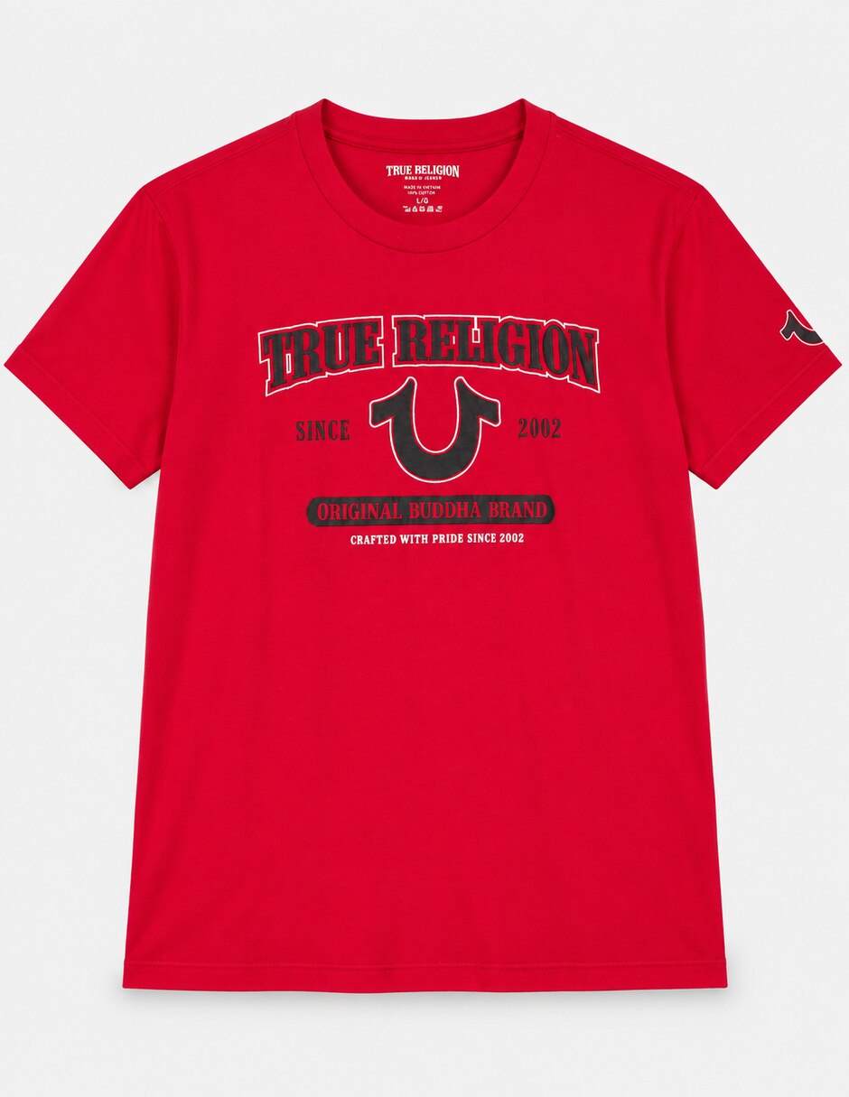 Playera cuello redondo para hombre
