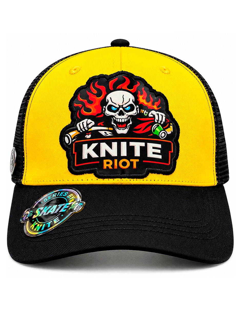 Gorra visera curva snapback para skate calavera para hombre 5