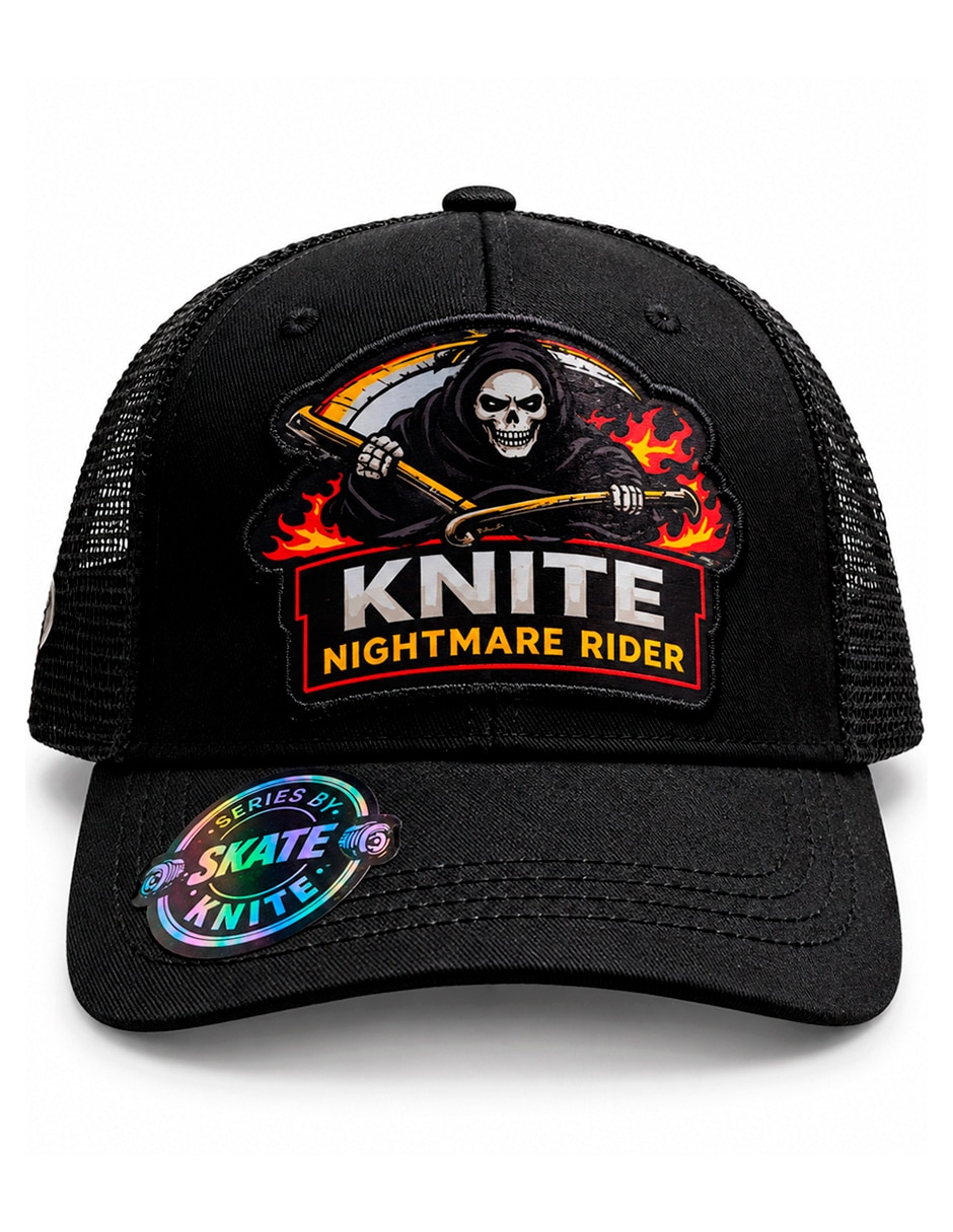 Gorra visera curva snapback para skate calavera para hombre 5