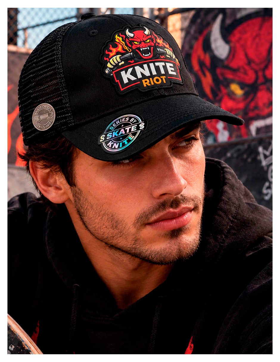 Gorra visera curva snapback para skate para hombre 7