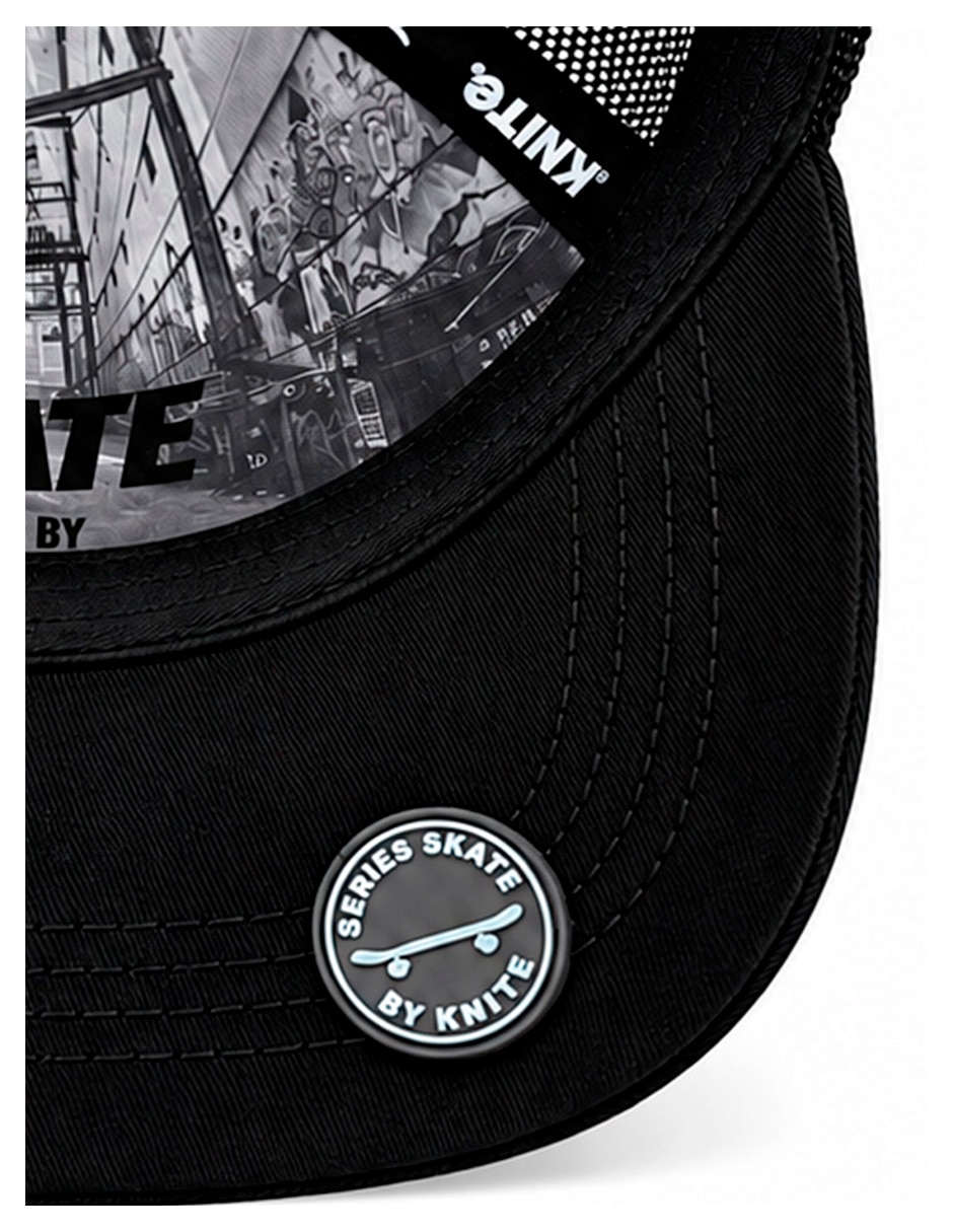 Gorra visera curva snapback para skate para hombre 3