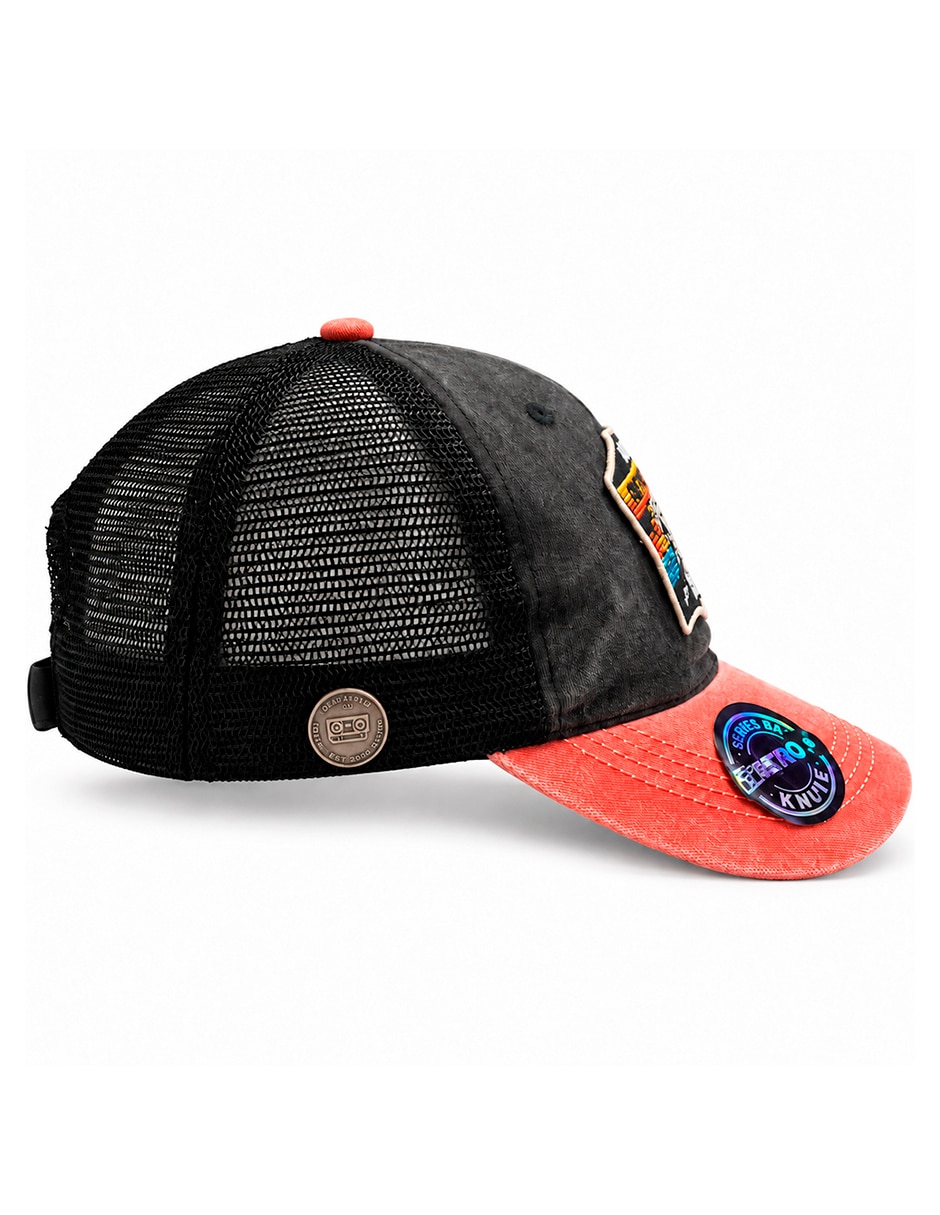 Gorra visera curva snapback casual para hombre 4