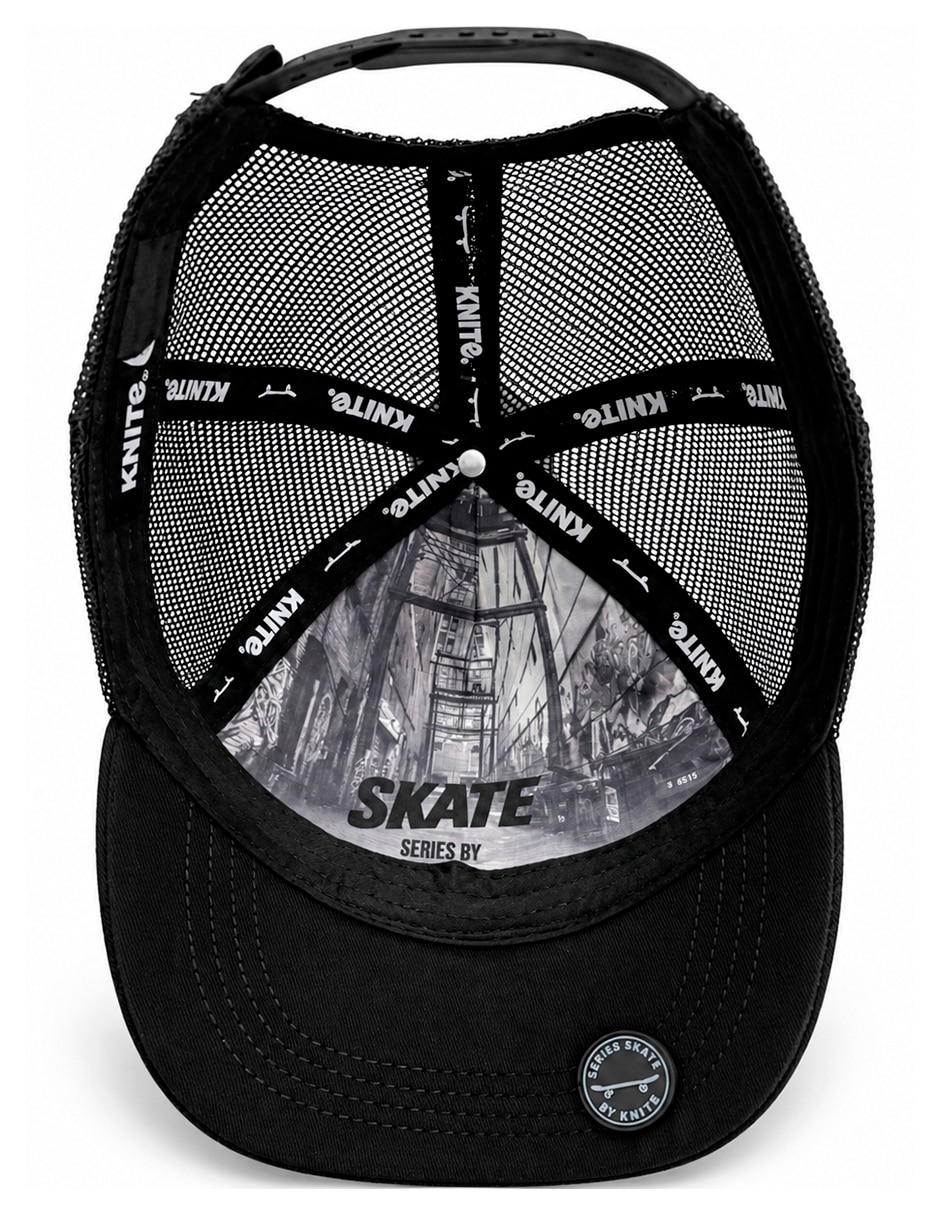 Gorra visera curva snapback para skate calavera para hombre 9
