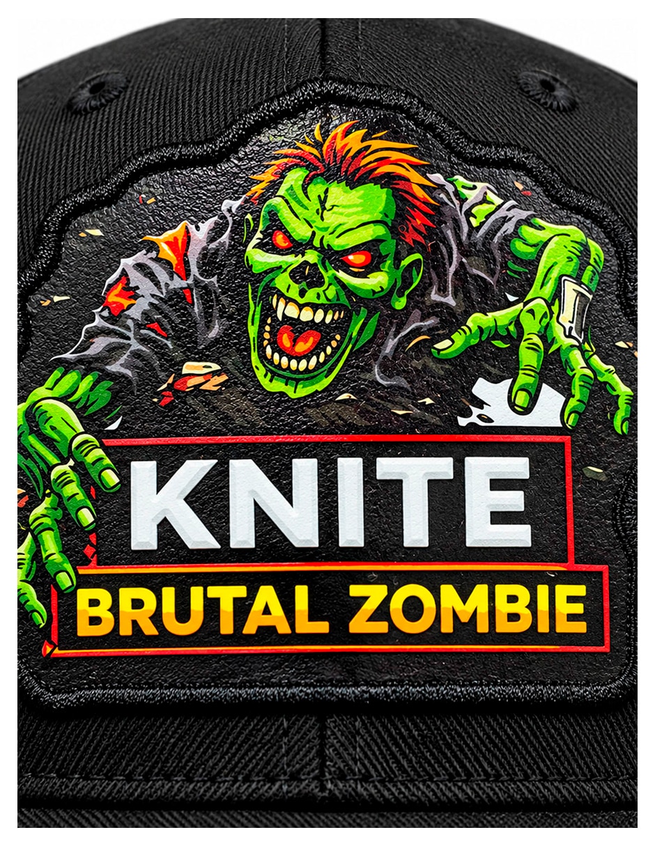 Gorra visera curva snapback para skate zombie para hombre 6