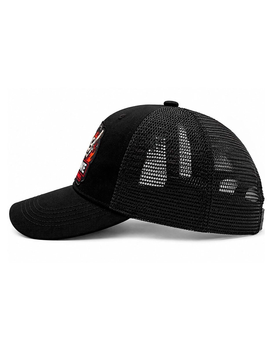Gorra visera curva snapback para skate calavera para hombre 8