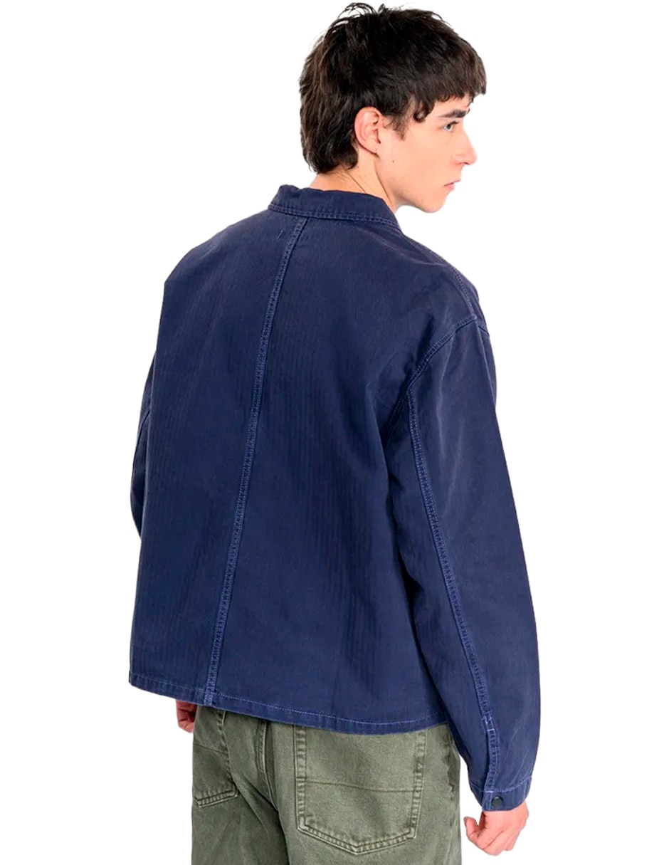 Chamarra Casual No de Algodón Sin diseño para hombre 2