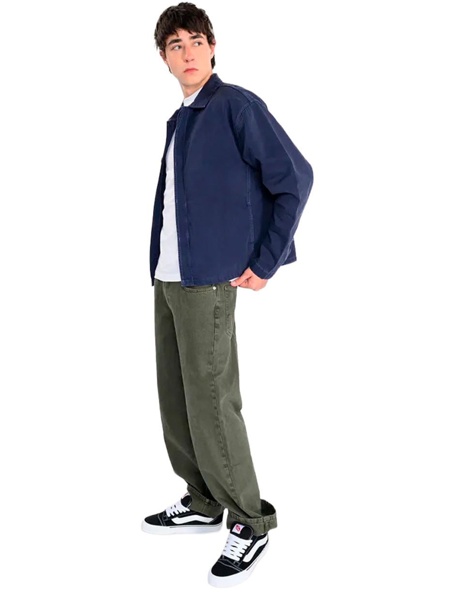 Chamarra Casual No de Algodón Sin diseño para hombre 3