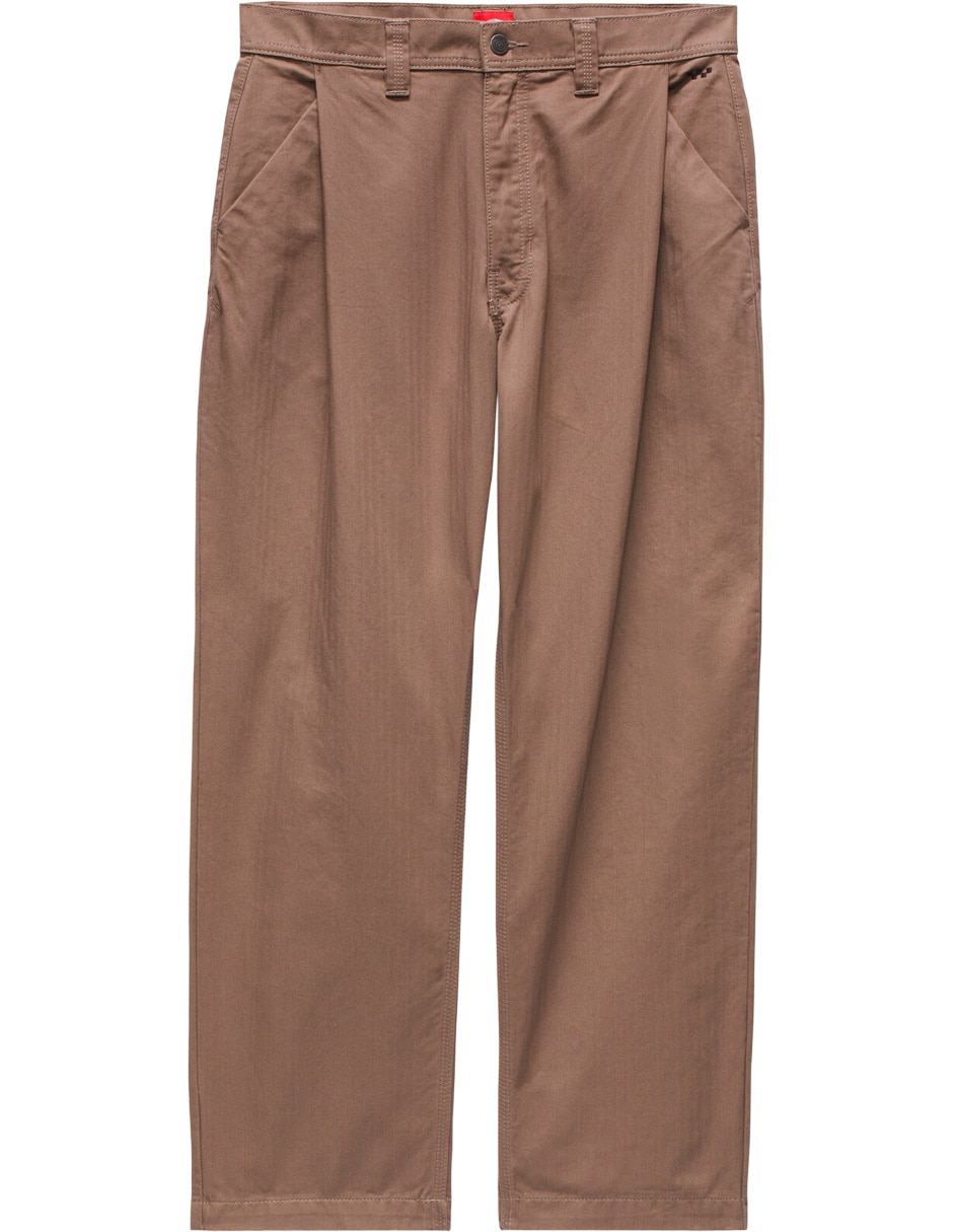 Pantalón casual regular baggy de algodón para hombre 3