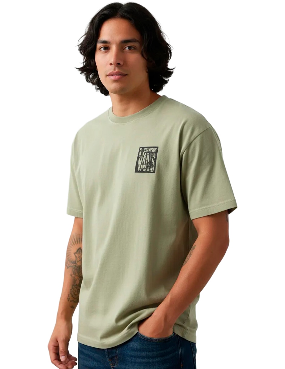 Playera cuello redondo para hombre 1