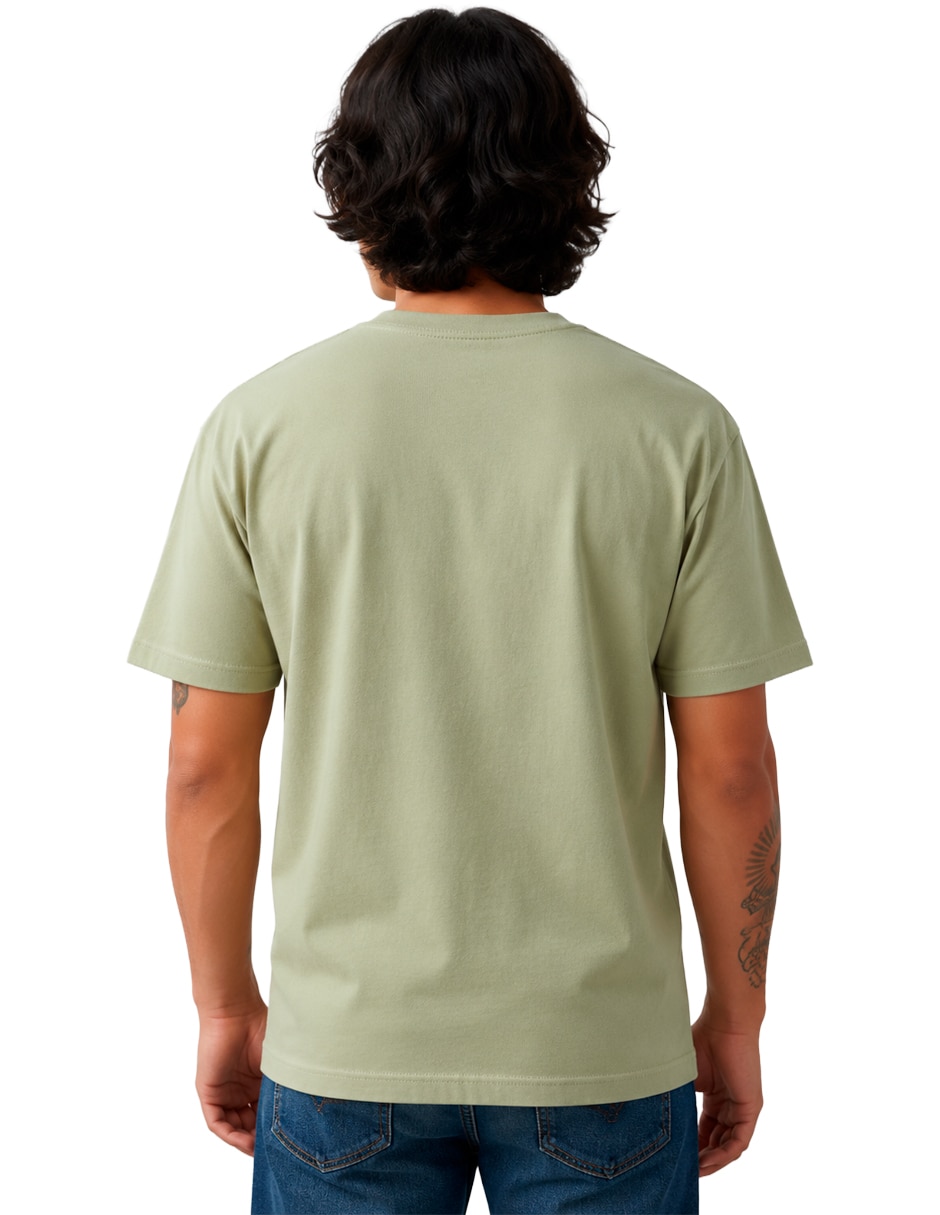Playera cuello redondo para hombre 2