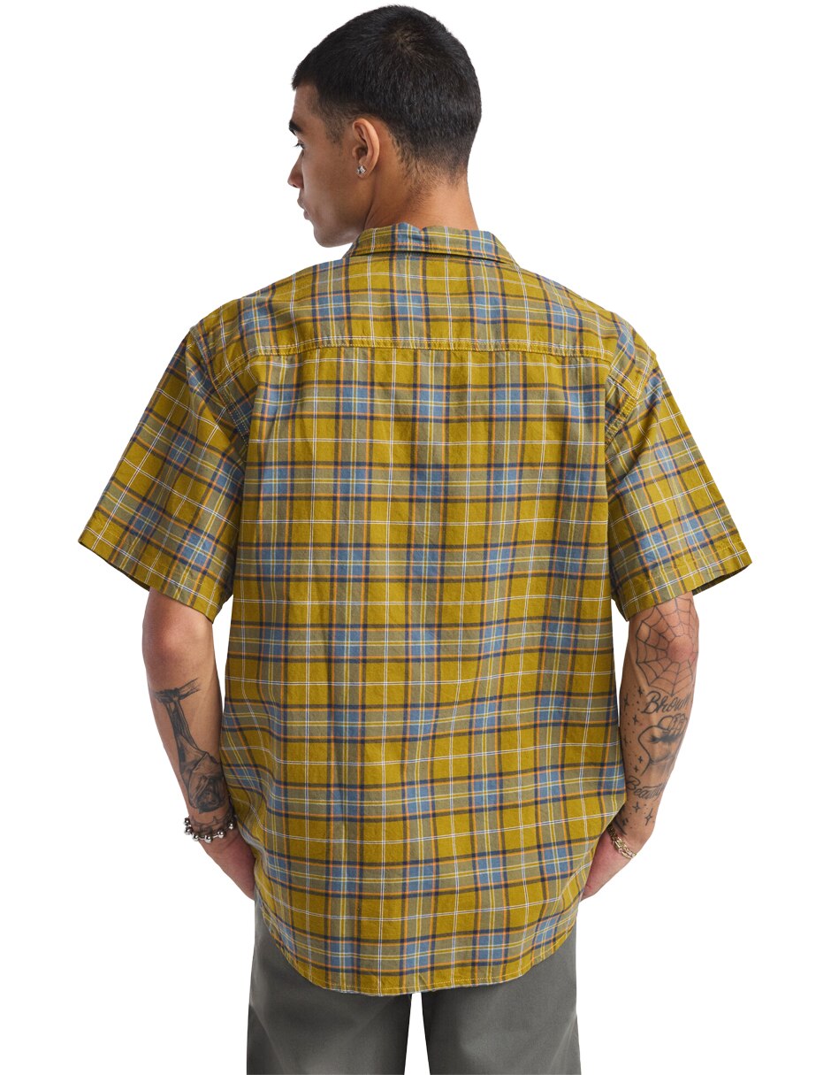 Camisa casual manga corta para hombre 2