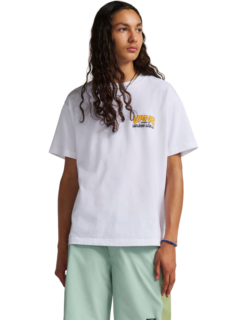 Playera cuello redondo para hombre