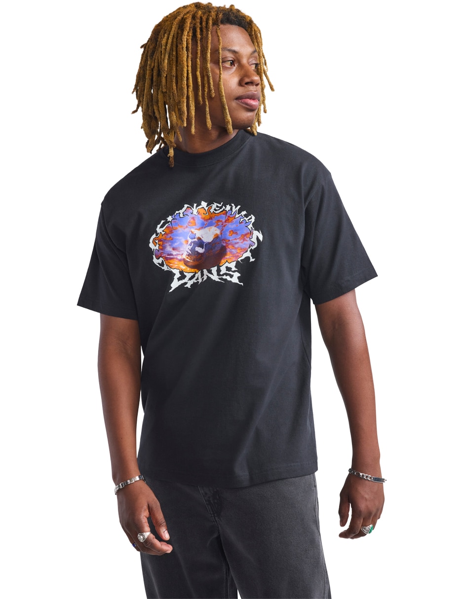 Playera cuello redondo para hombre