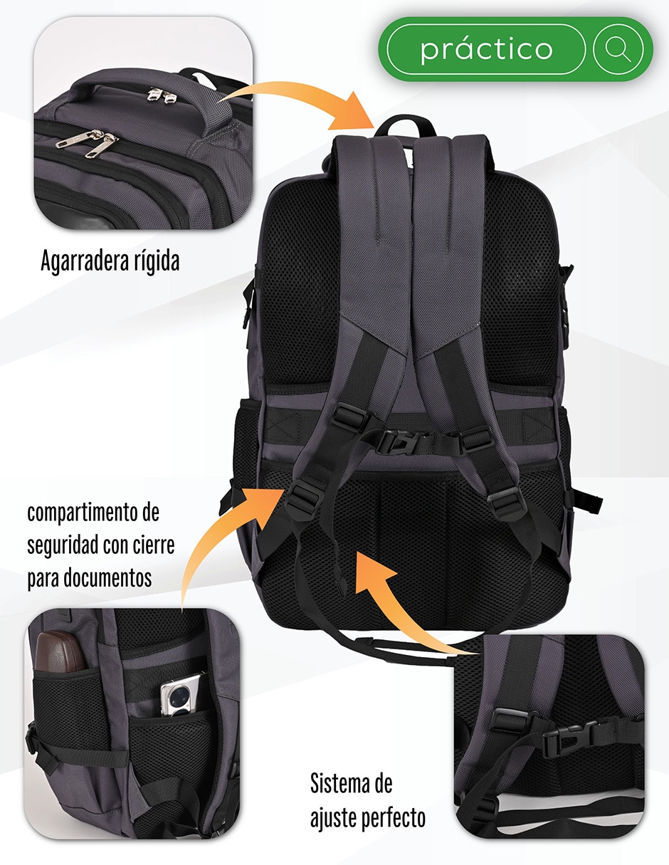 Mochila Con portalaptop No aplica PORTALAPTOP US URBAN No 3