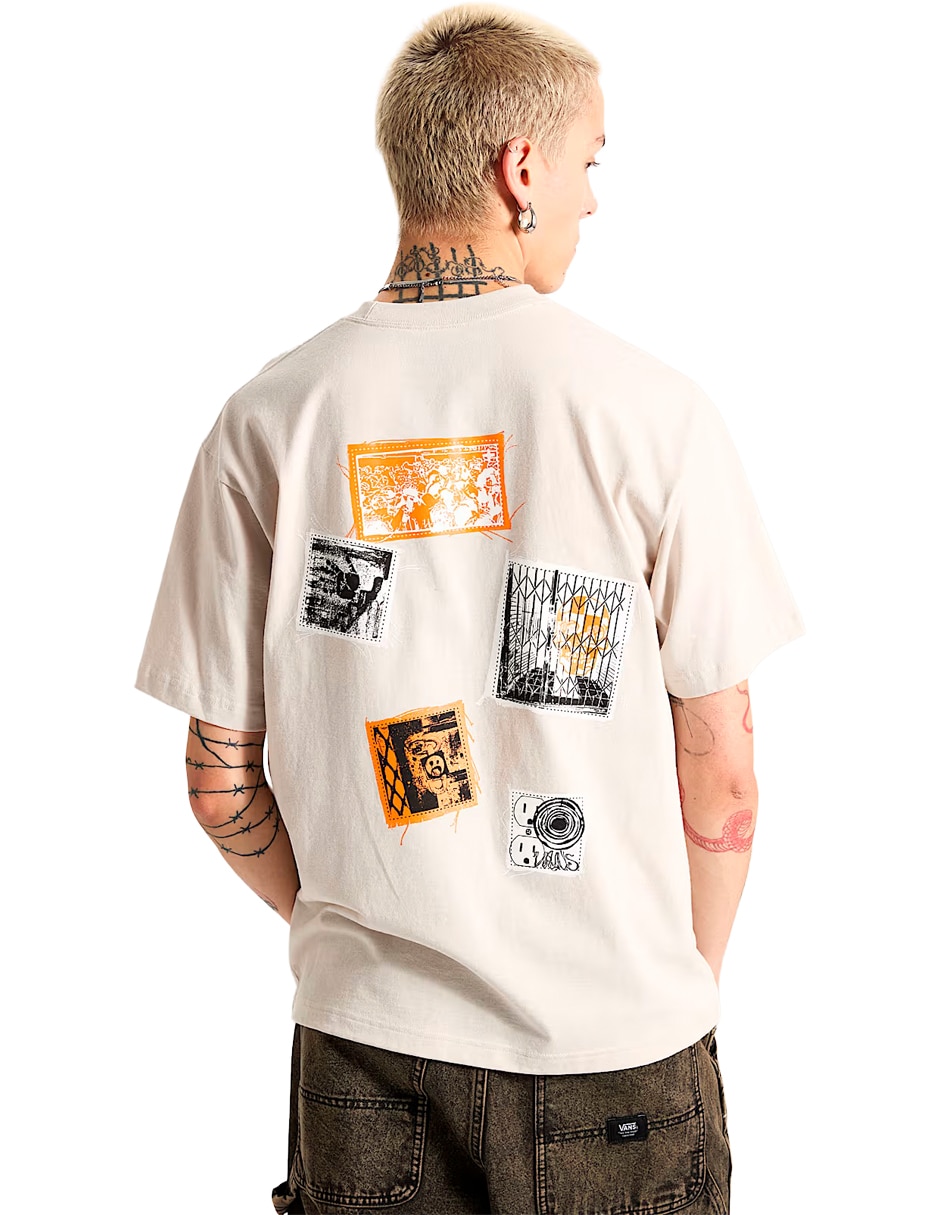 Playera cuello redondo para hombre 2