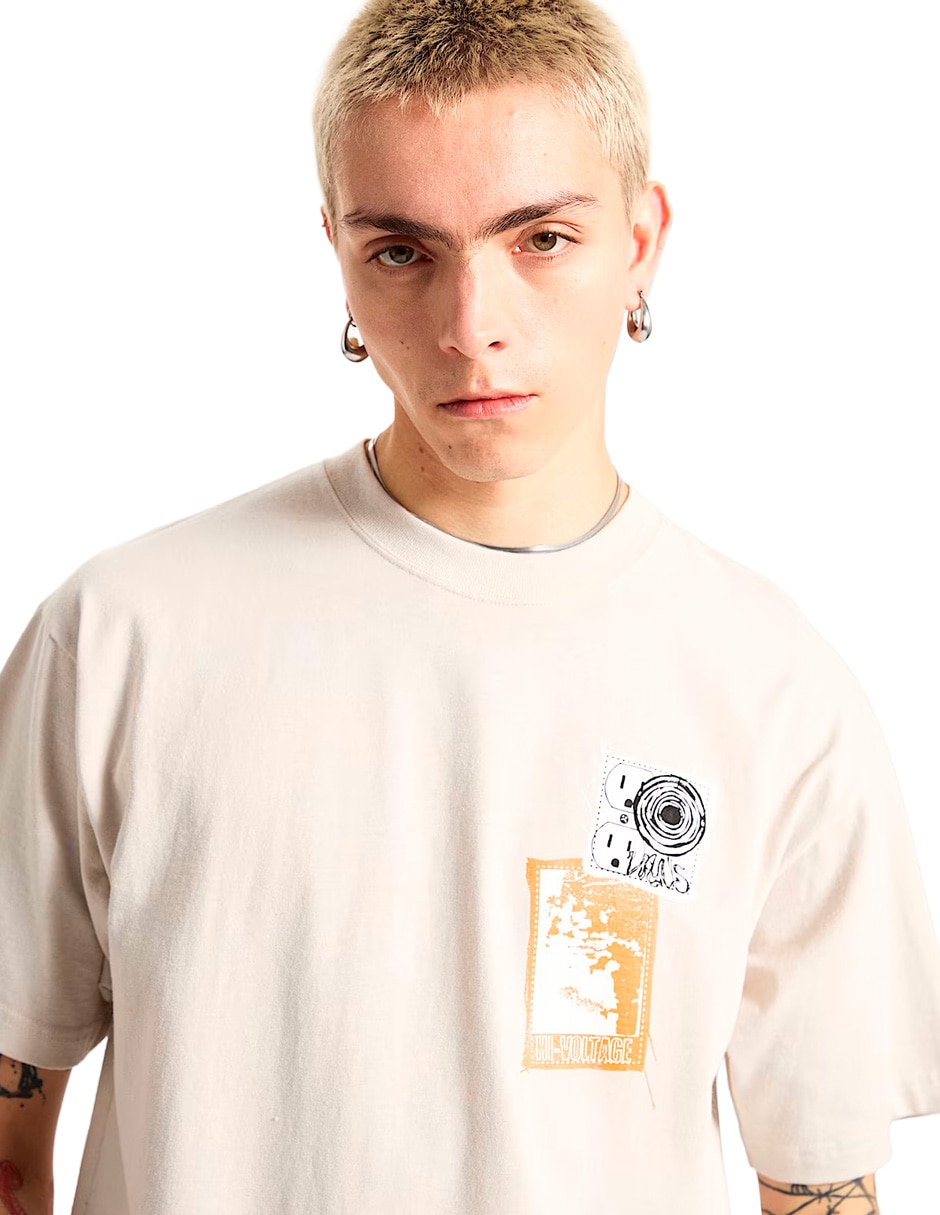 Playera cuello redondo para hombre 4