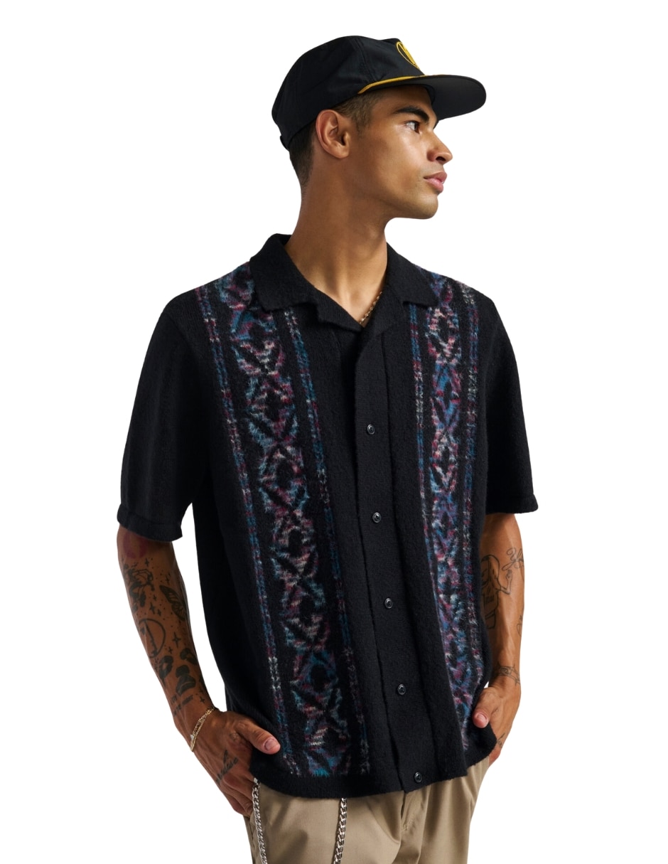 Camisa casual manga corta para hombre 1