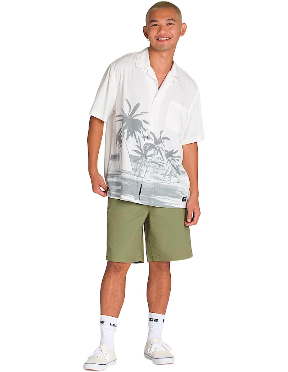 Camisa casual manga 3/4 para hombre 3