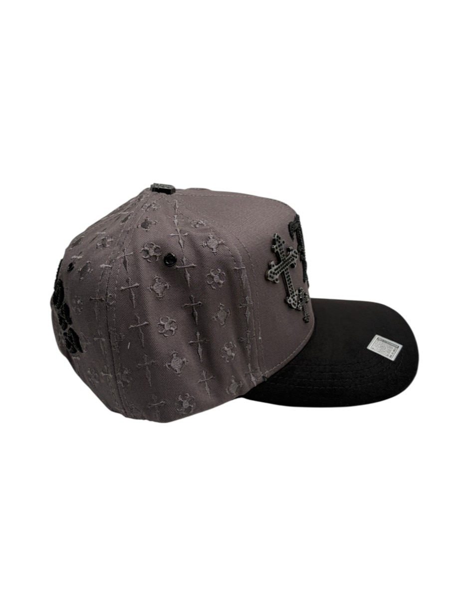 Gorra visera curva snapback casual para hombre 4